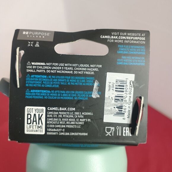 CamelBak Eddy+ Water Bottle in Mint - Picture 5 of 8